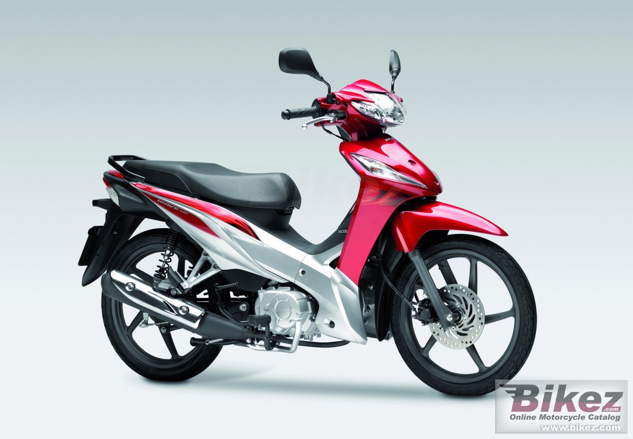 Big Honda wave 110i picture and wallpaper from Bikez.com
